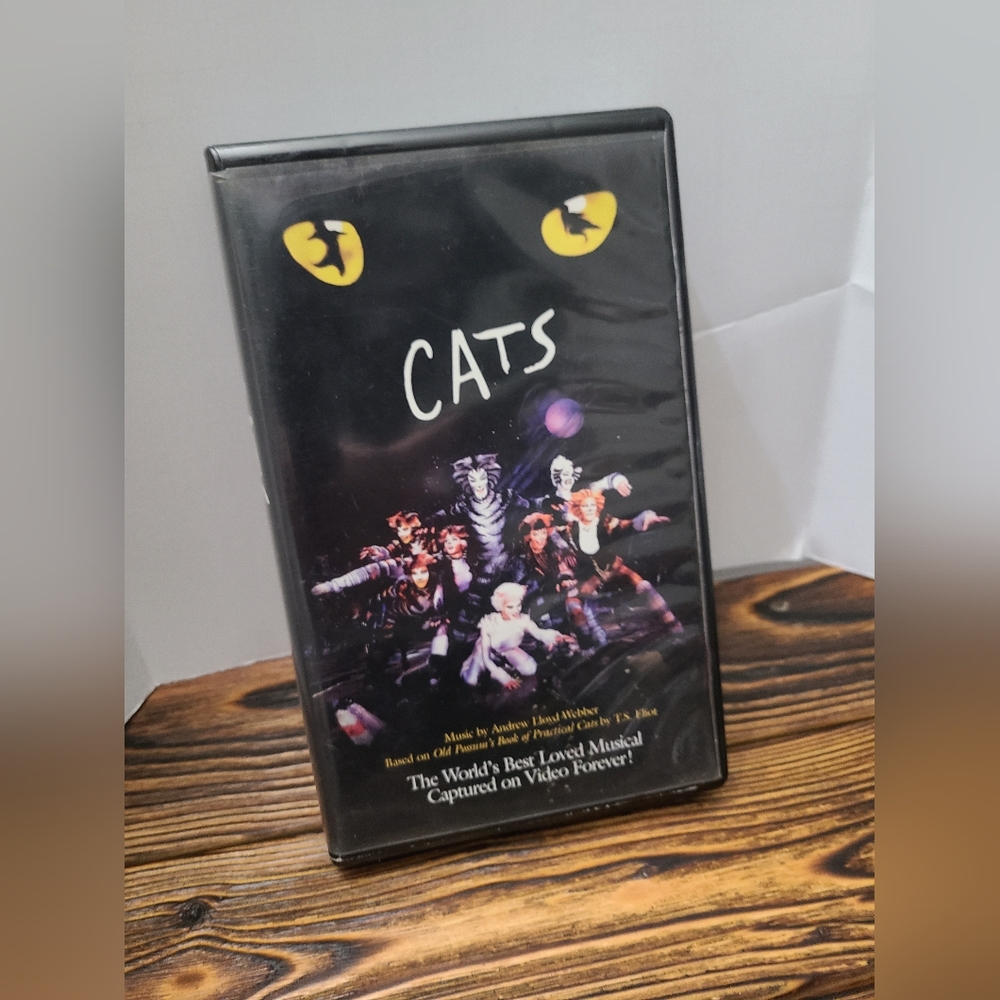 CATS The Musical on VHS Tape